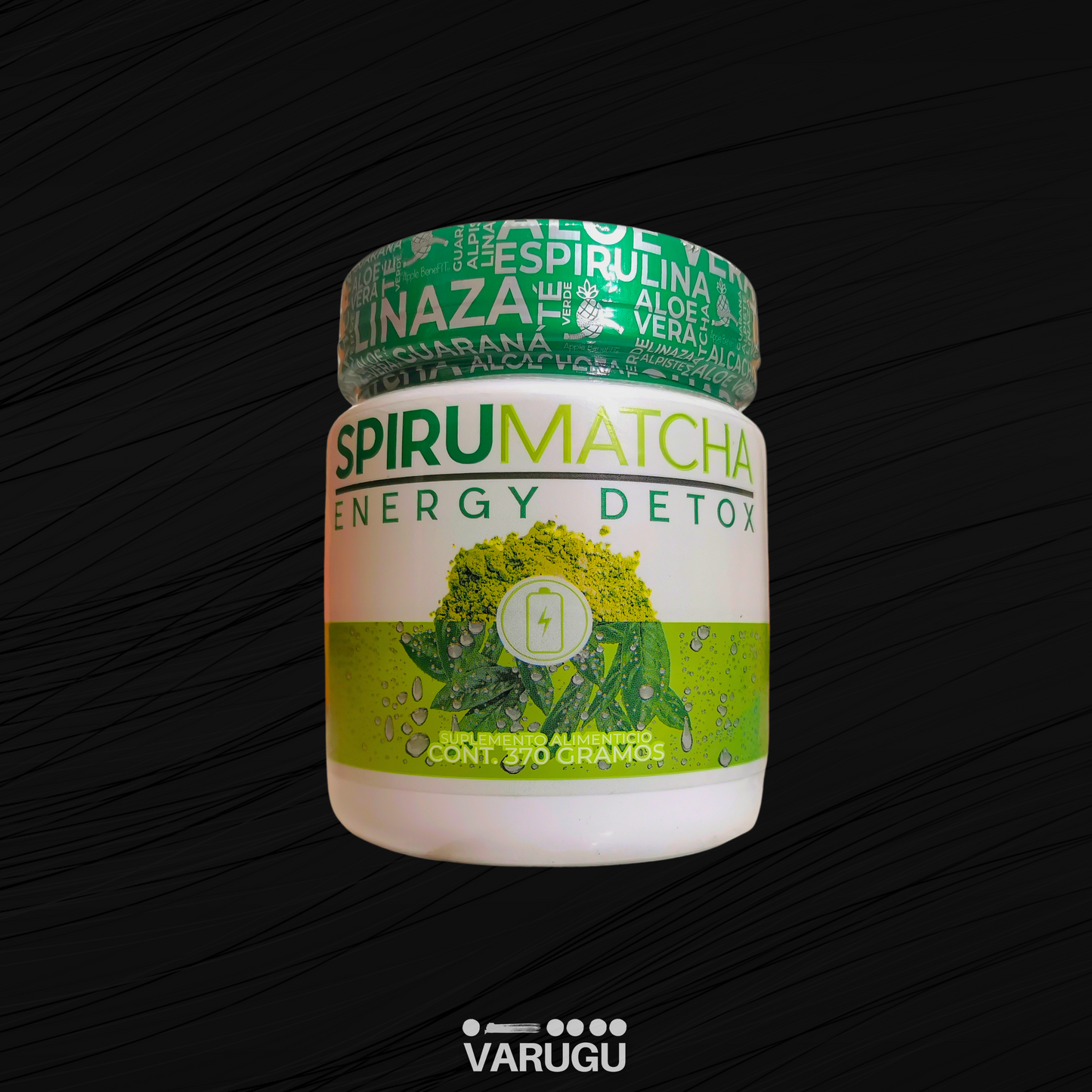 SPIRUMATCHA - Espirulina para desintoxicación, oxidación profunda y retención de líquidos