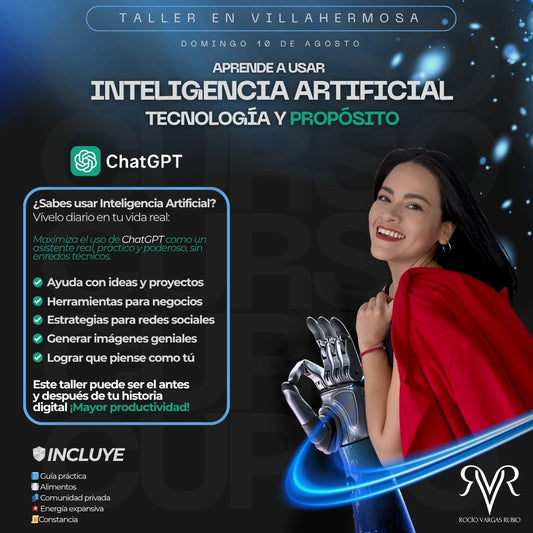 Taller de Inteligencia Artificial en Villahermosa - Rocío Vargas Rubio