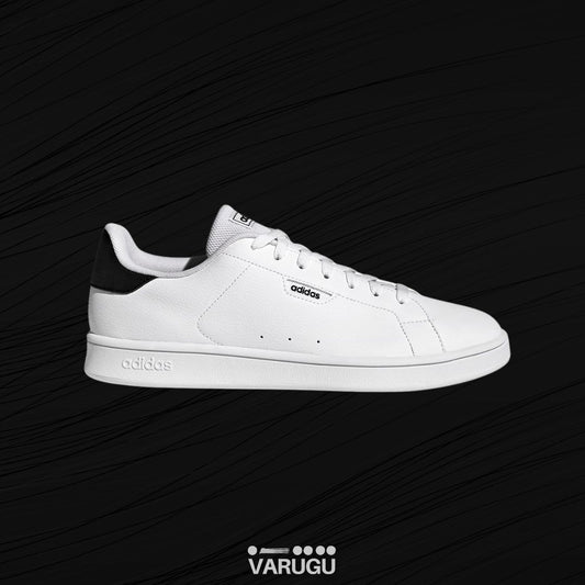 Tenis ADIDAS blancos con letras negras para hombre