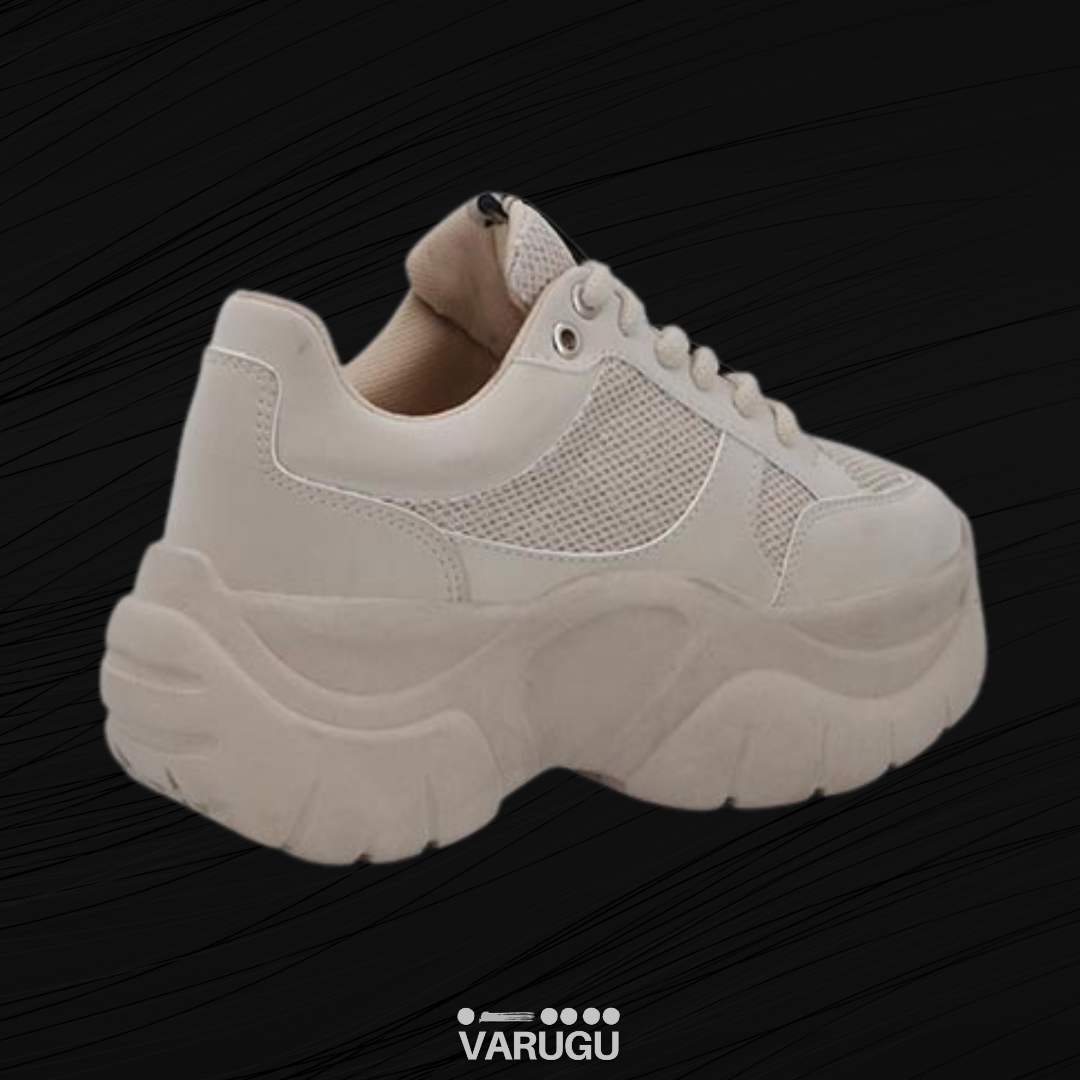Tenis de suela gruesa shop