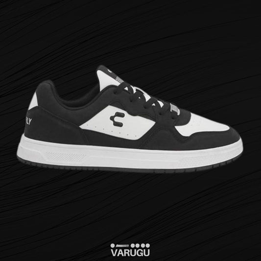Tenis CHARLY blanco con negro para hombre