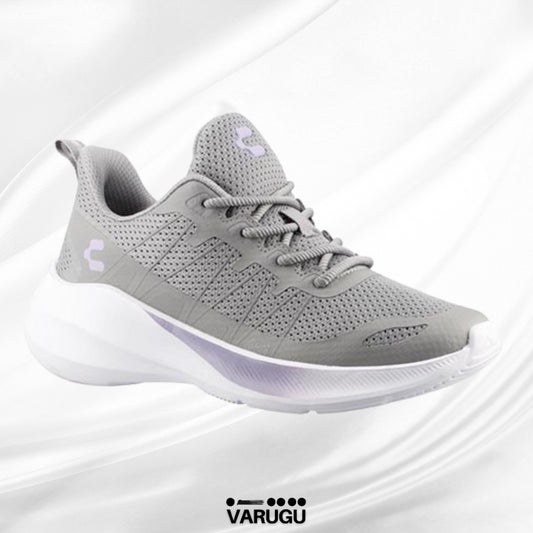 Tenis CHARLY transpirables  color gris para mujer