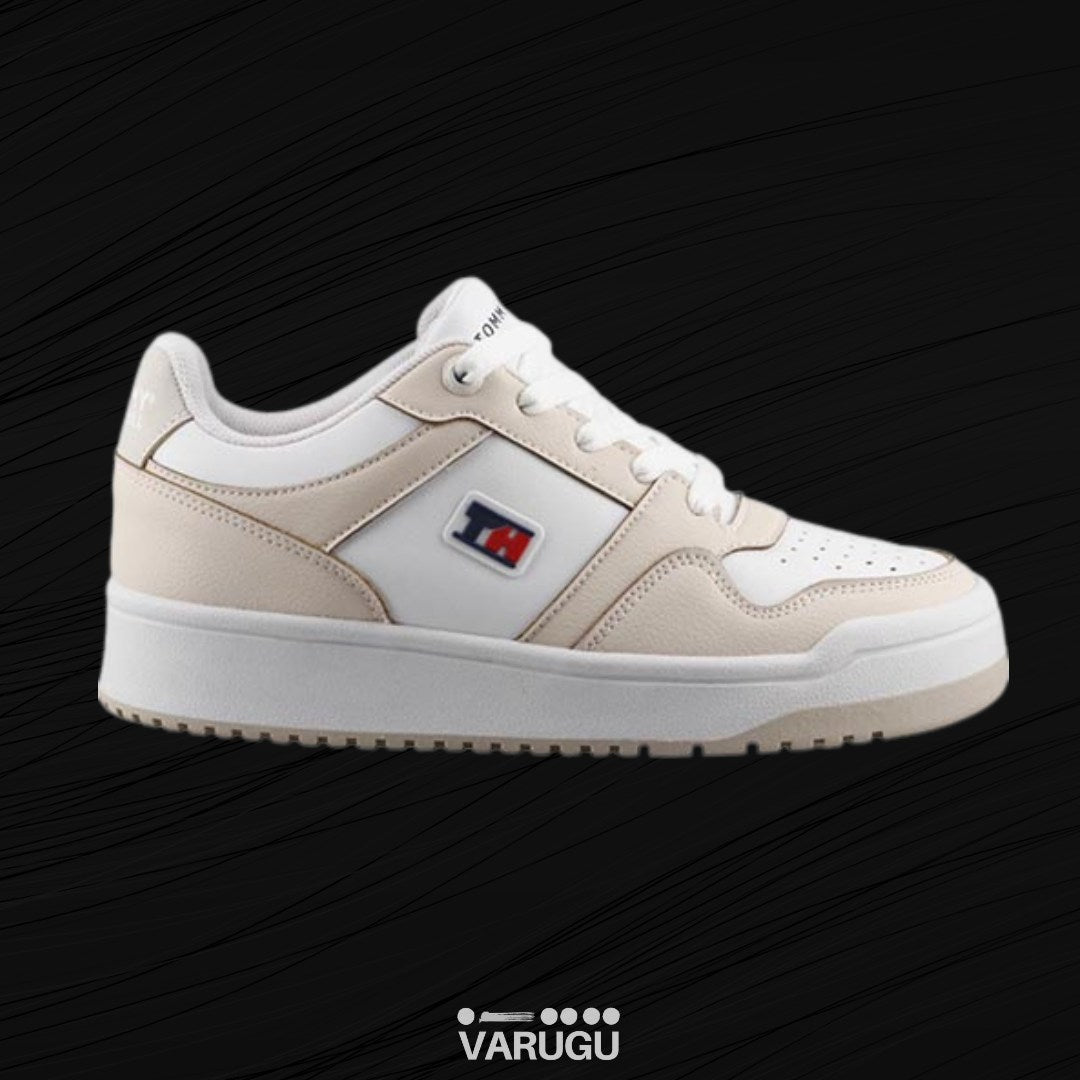 Tenis Tommy latte mujer