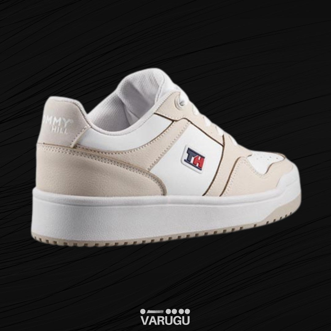 Tenis Tommy latte mujer
