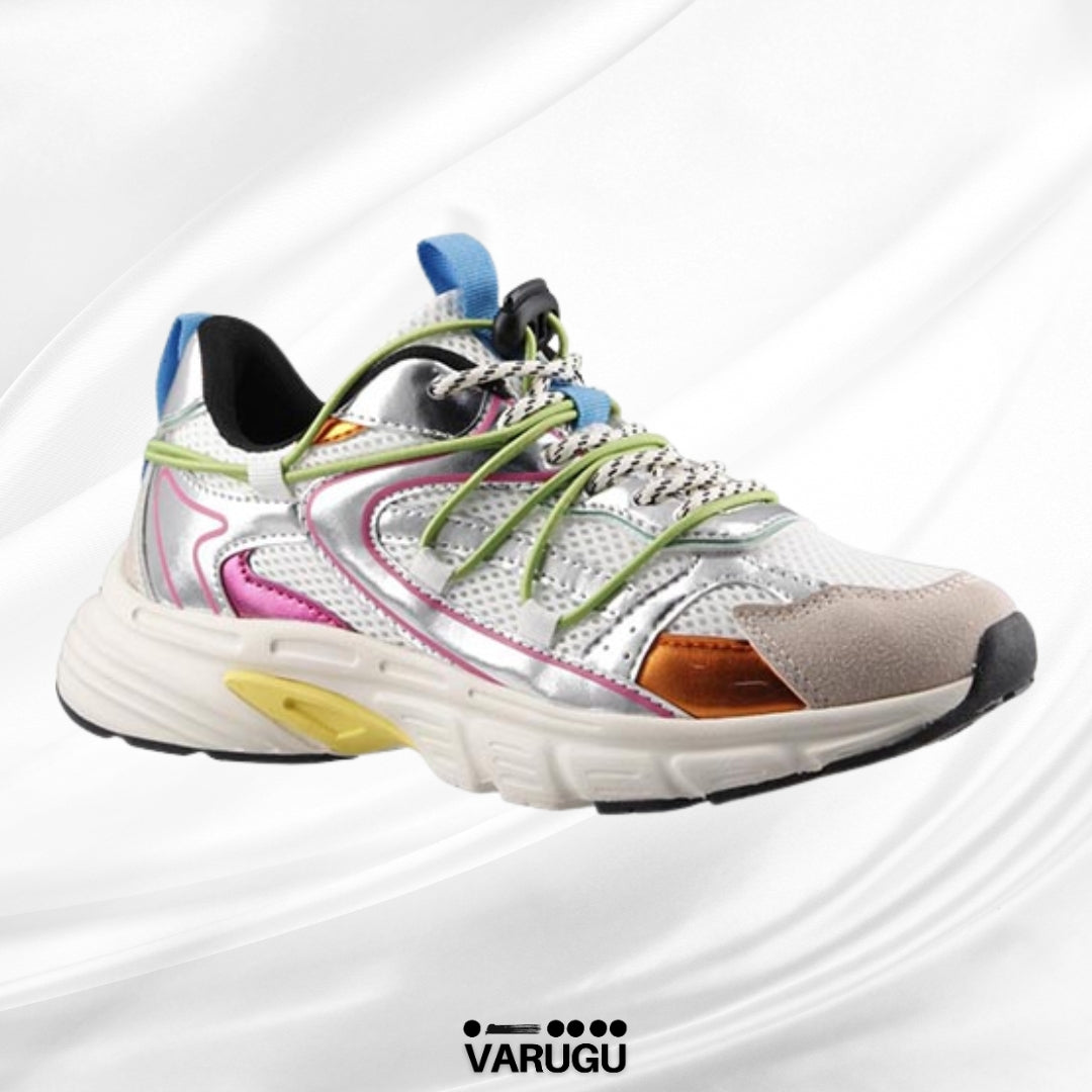 Tenis colores de mujer agujetas