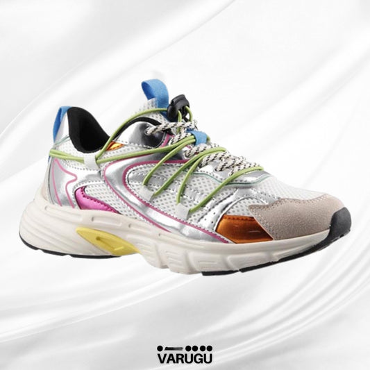 Tenis colores de mujer agujetas