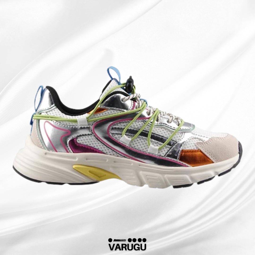 Tenis colores de mujer agujetas