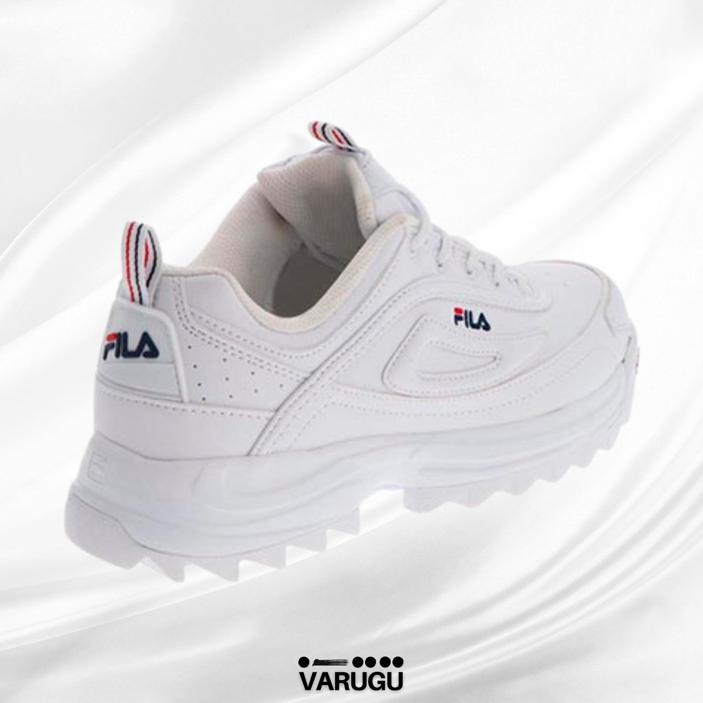 Tenis FILA blancos para ejercicio mujer