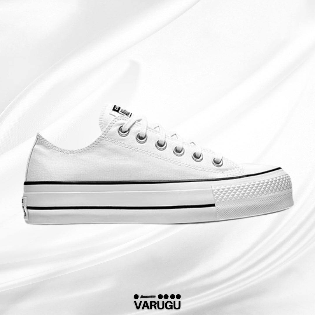 Tenis CONVERSE blancos altos de mujer