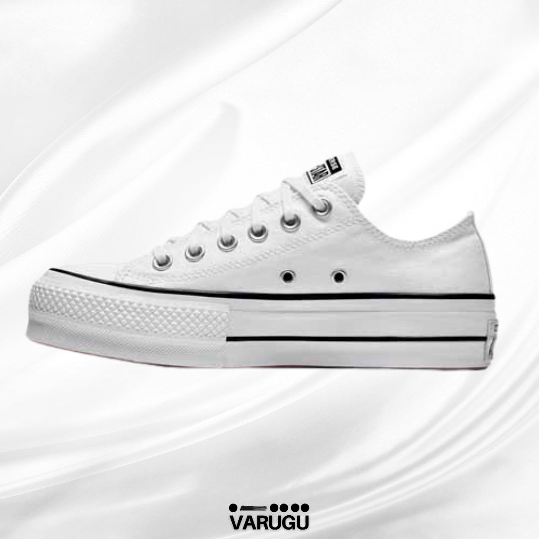Tenis CONVERSE blancos altos de mujer