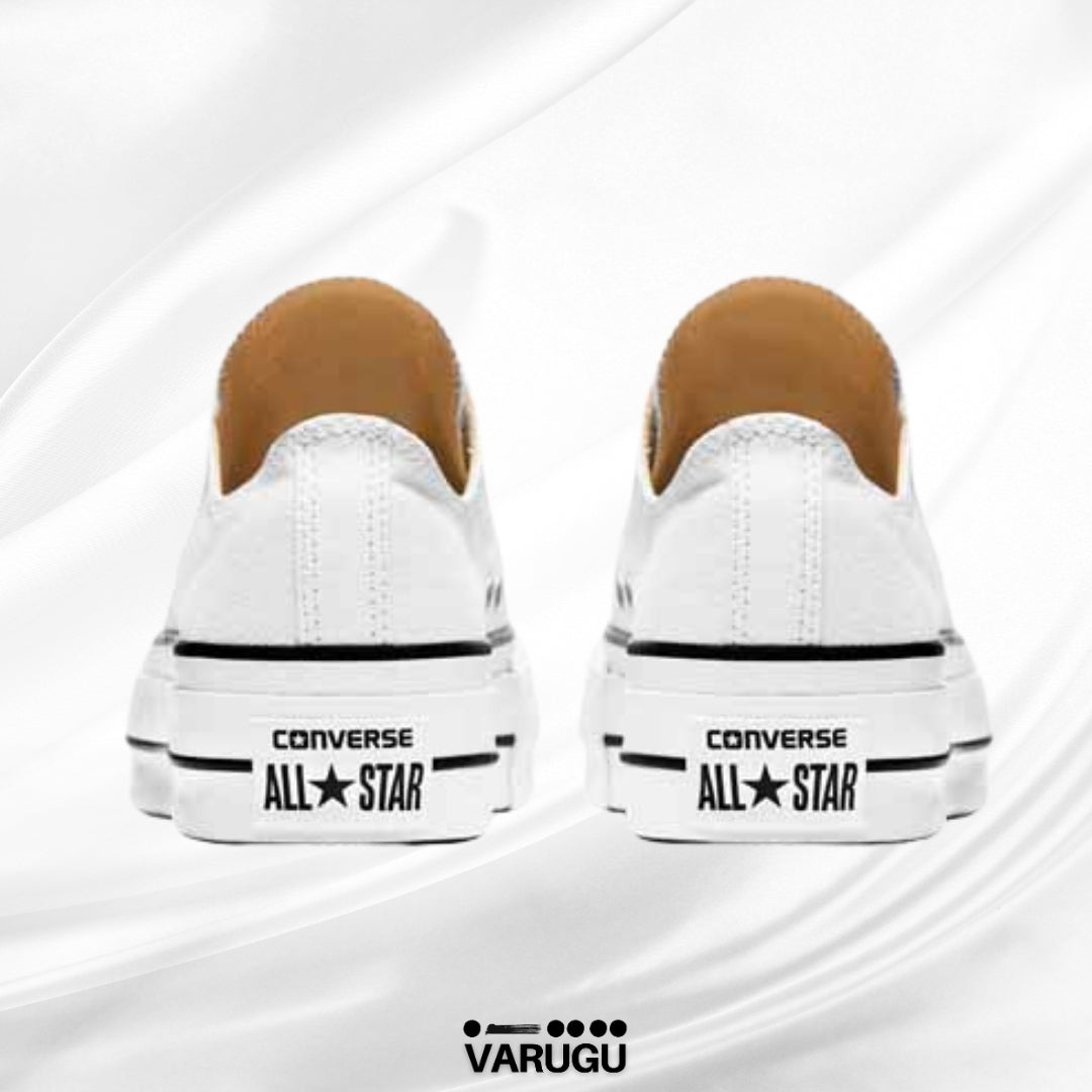 Tenis CONVERSE blancos altos de mujer