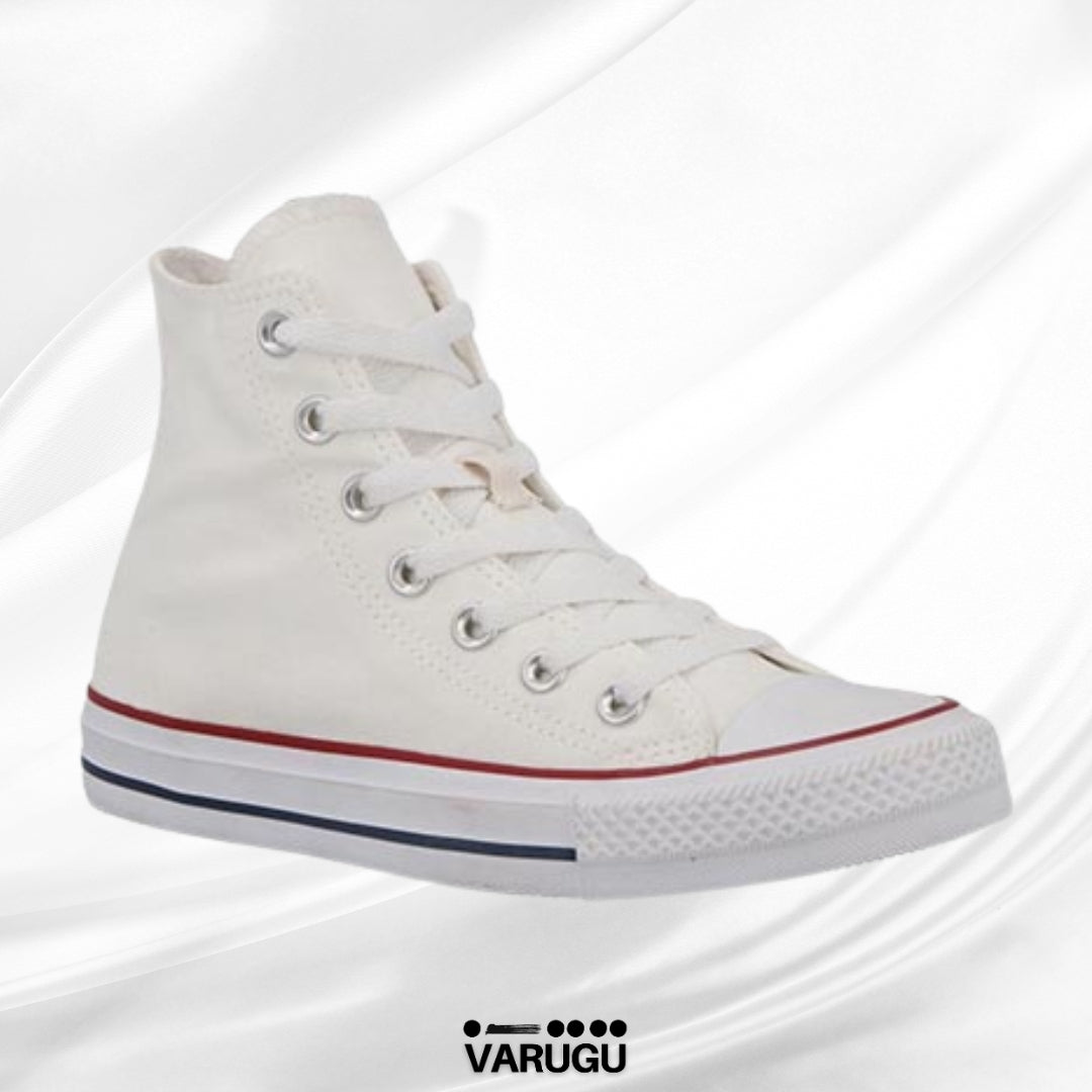 Tenis CONVERSE blancos botín de mujer