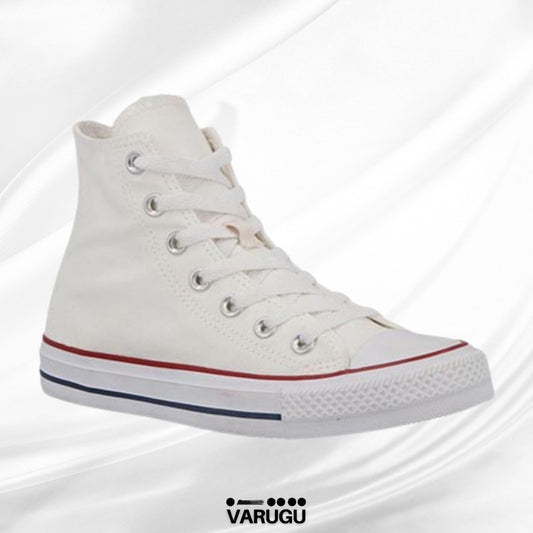 Tenis CONVERSE blancos botín de mujer