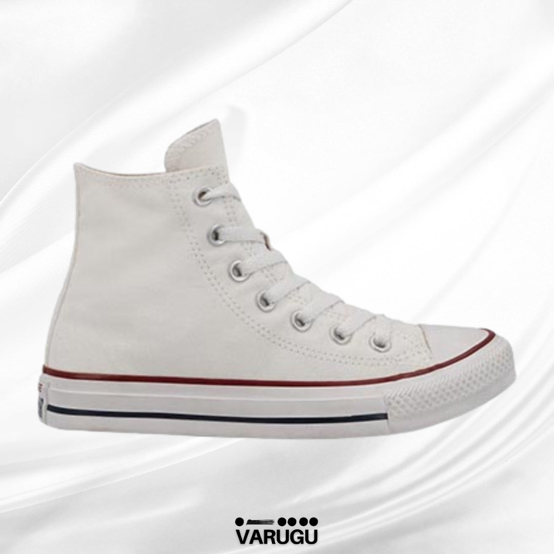 Tenis CONVERSE blancos botín de mujer
