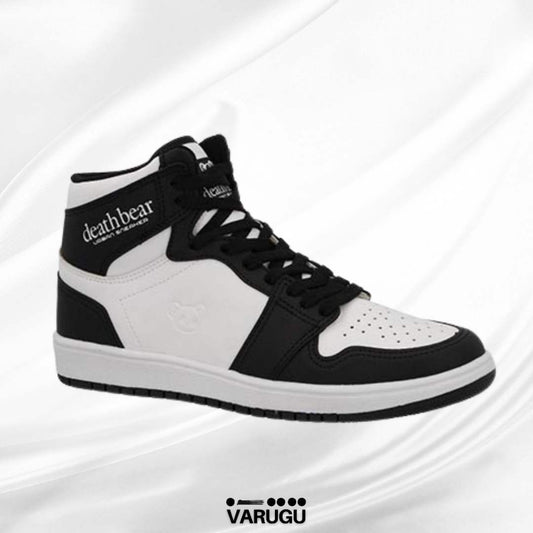 Tenis blancos con negro para dama urbano