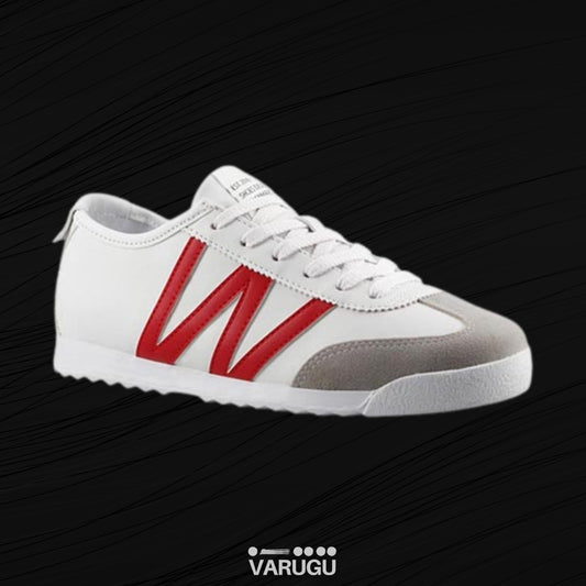 Tenis para dama LENMARQ blancos con rojo