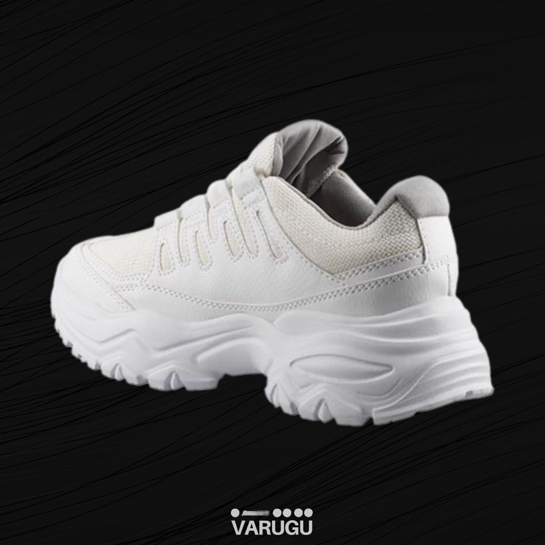 Tenis sport HGN blancos para dama