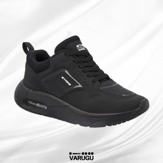 Tenis negros sport para mujer STARS