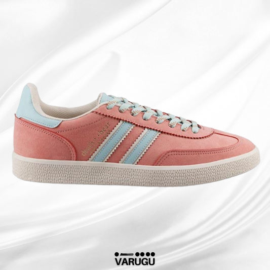 Tenis coral con azul para dama