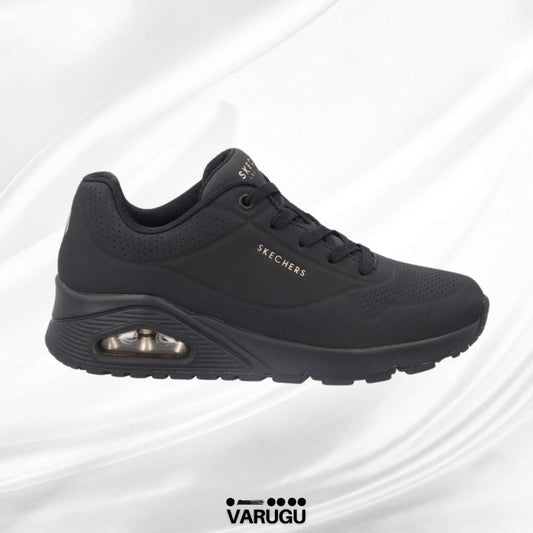Tenis SKECHERS negros para dama