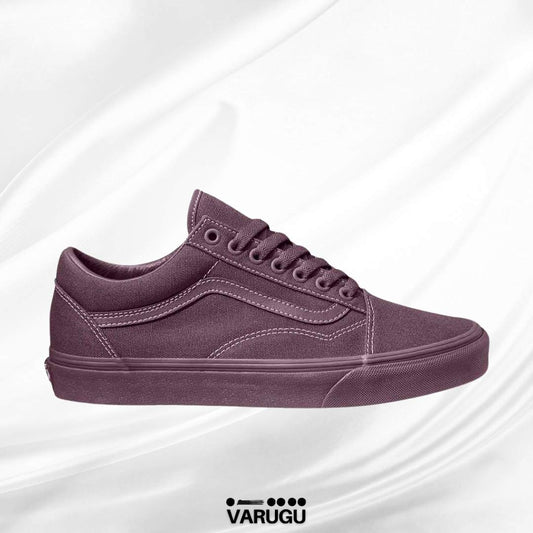 Tenis VANS color vino para dama