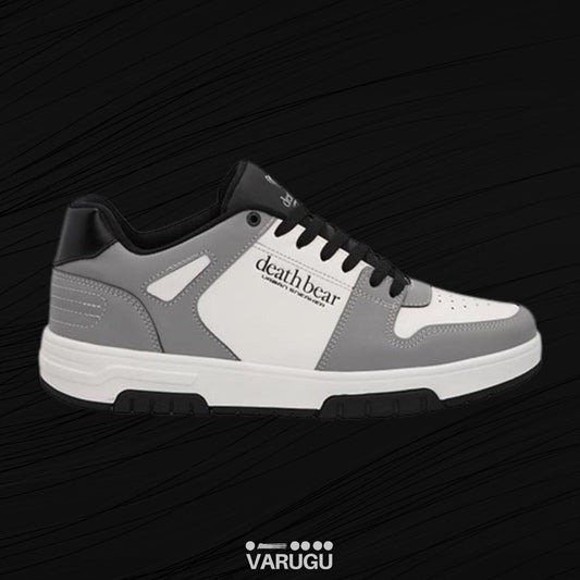 Tenis estilo urbano para HOMBRE gris con negro DEATH BEAR