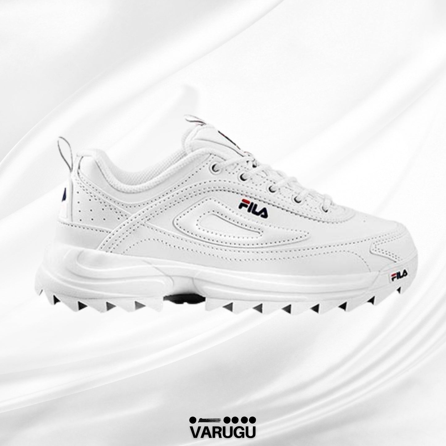 Tenis FILA blancos para ejercicio mujer