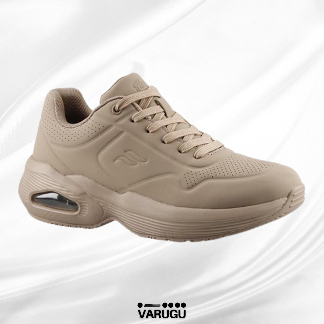 Tenis Flexi taupe para mujer alto impacto