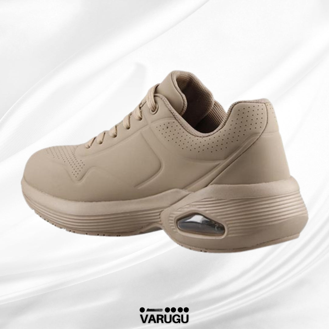 Tenis Flexi taupe para mujer alto impacto