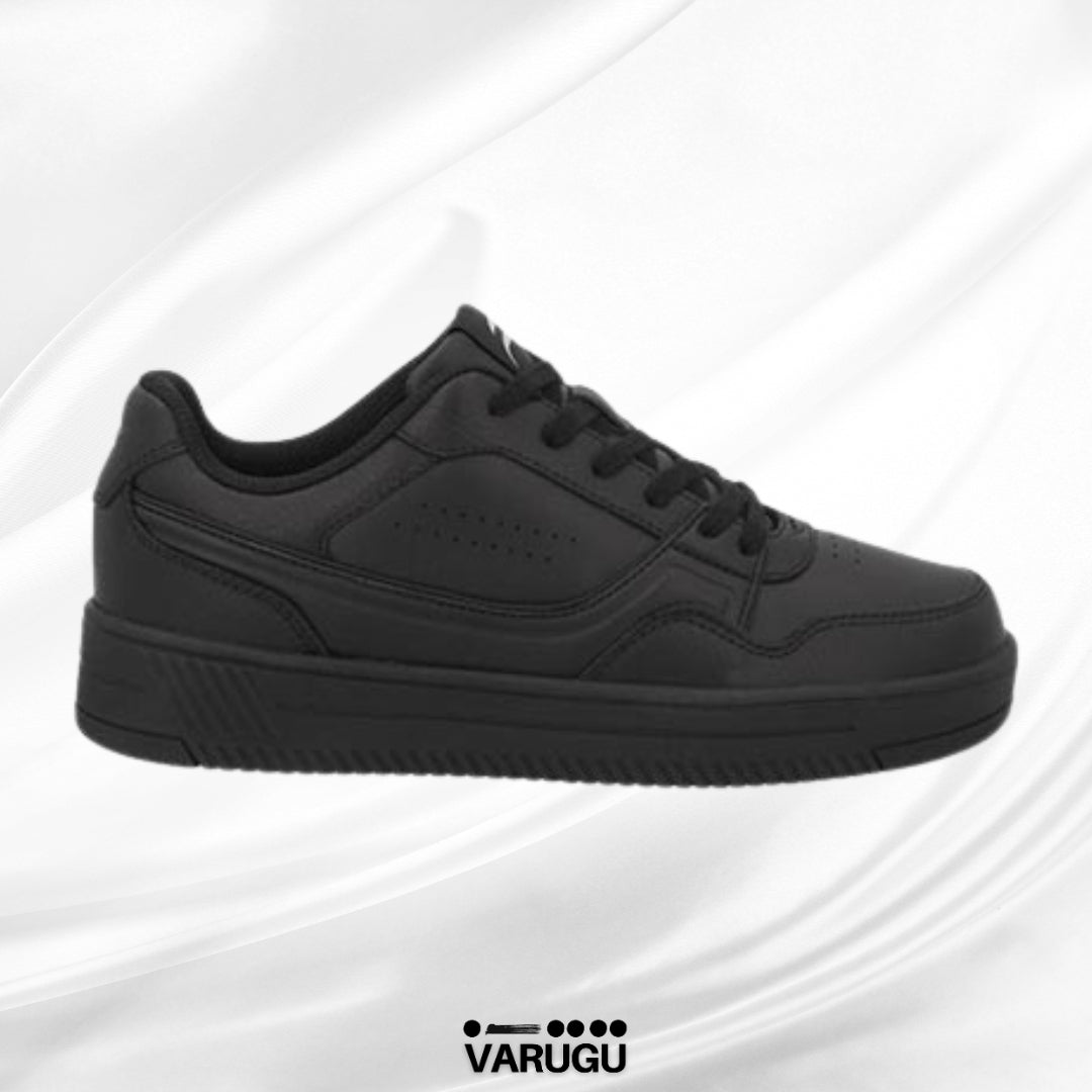 Tenis Flexi color negro casuales mujer