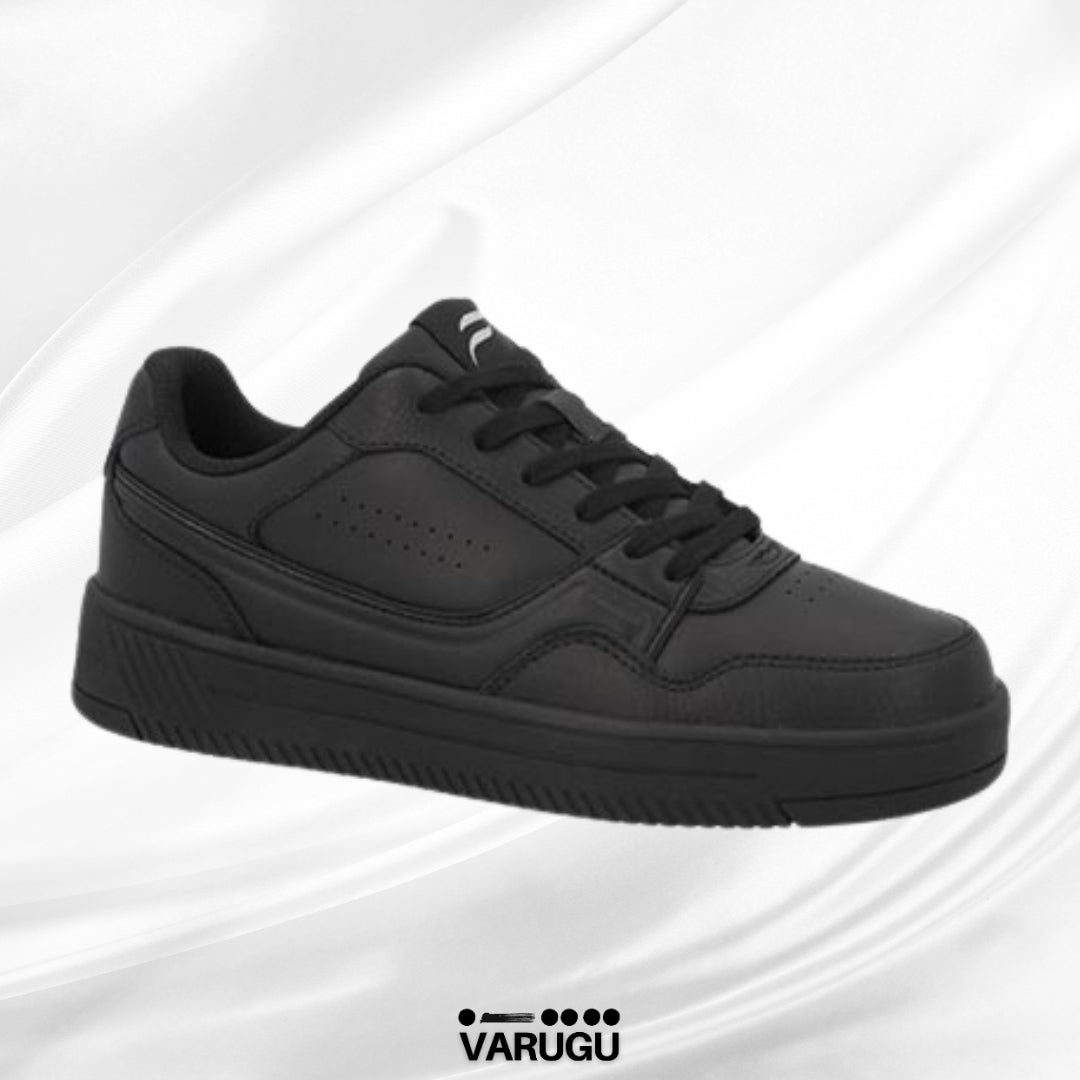 Tenis Flexi color negro casuales mujer