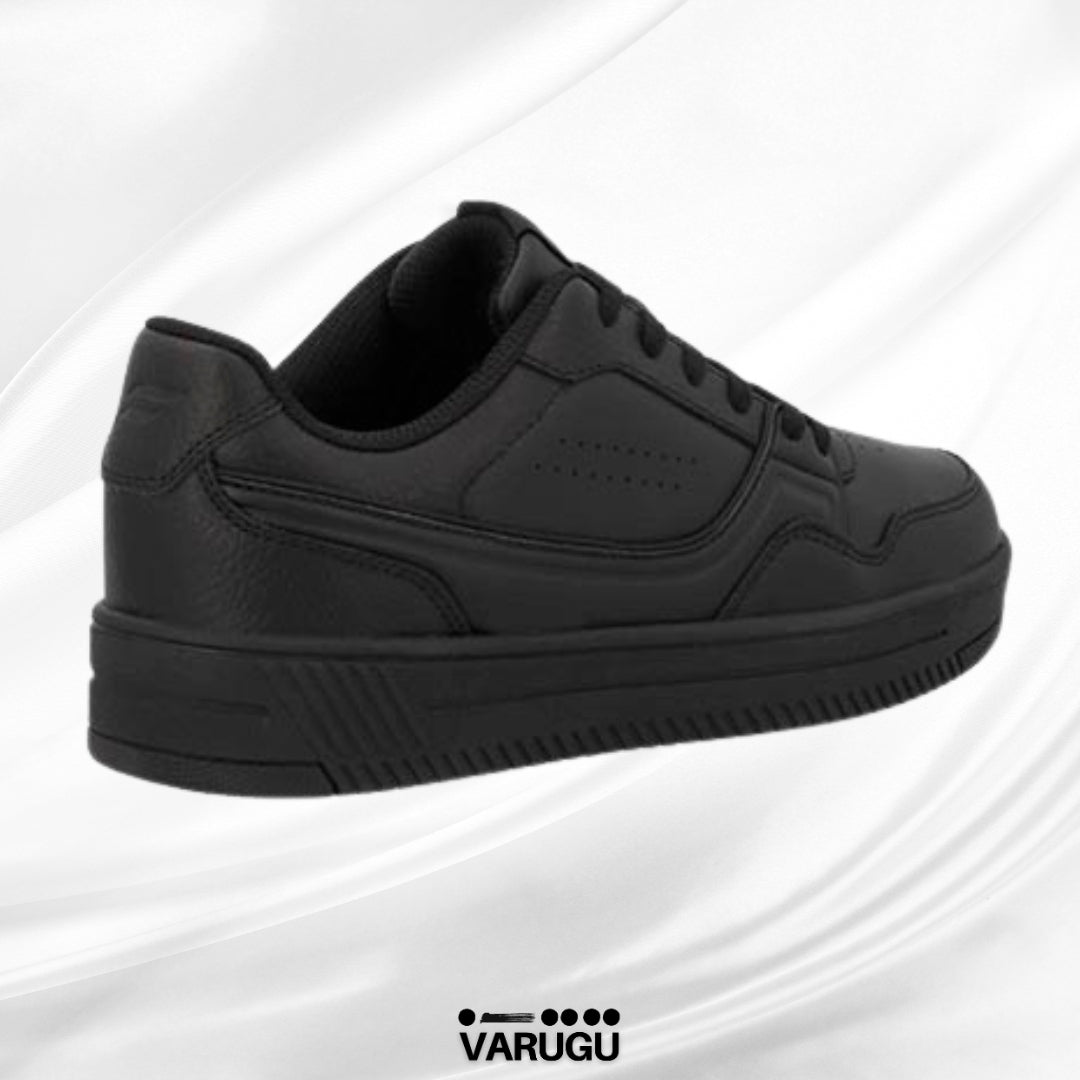 Tenis Flexi color negro casuales mujer