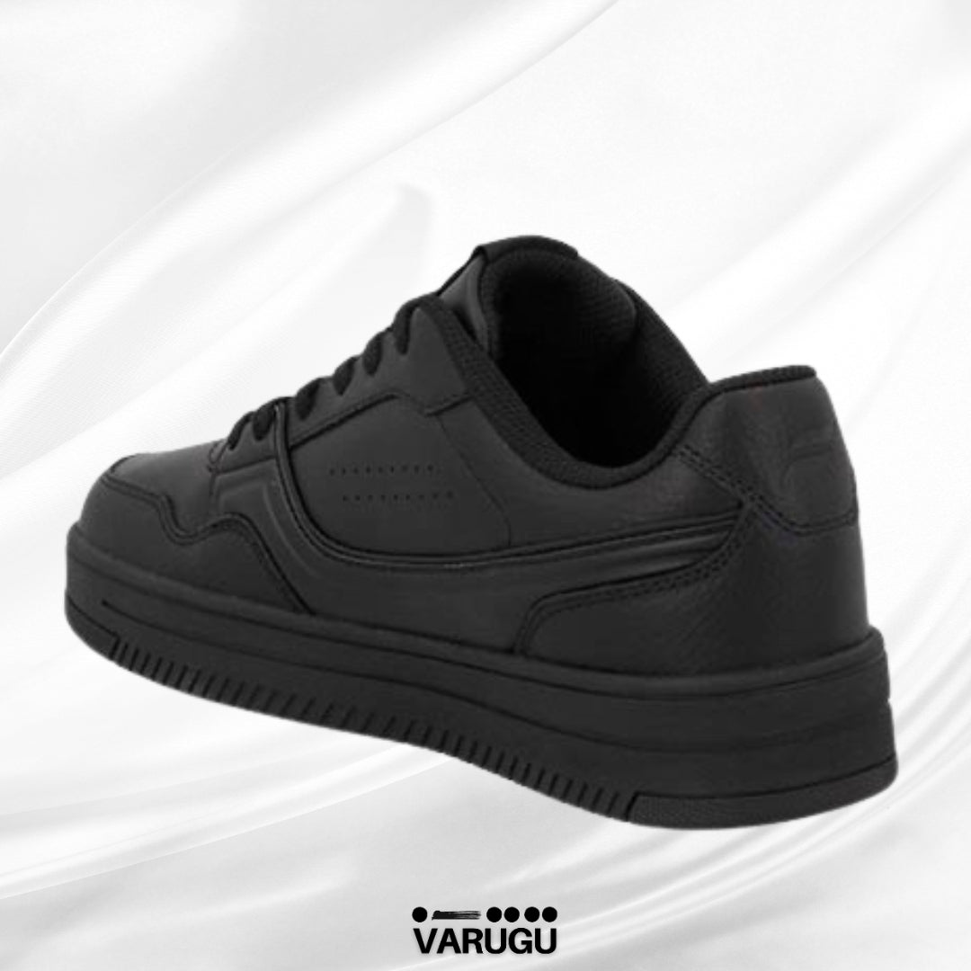 Tenis Flexi color negro casuales mujer