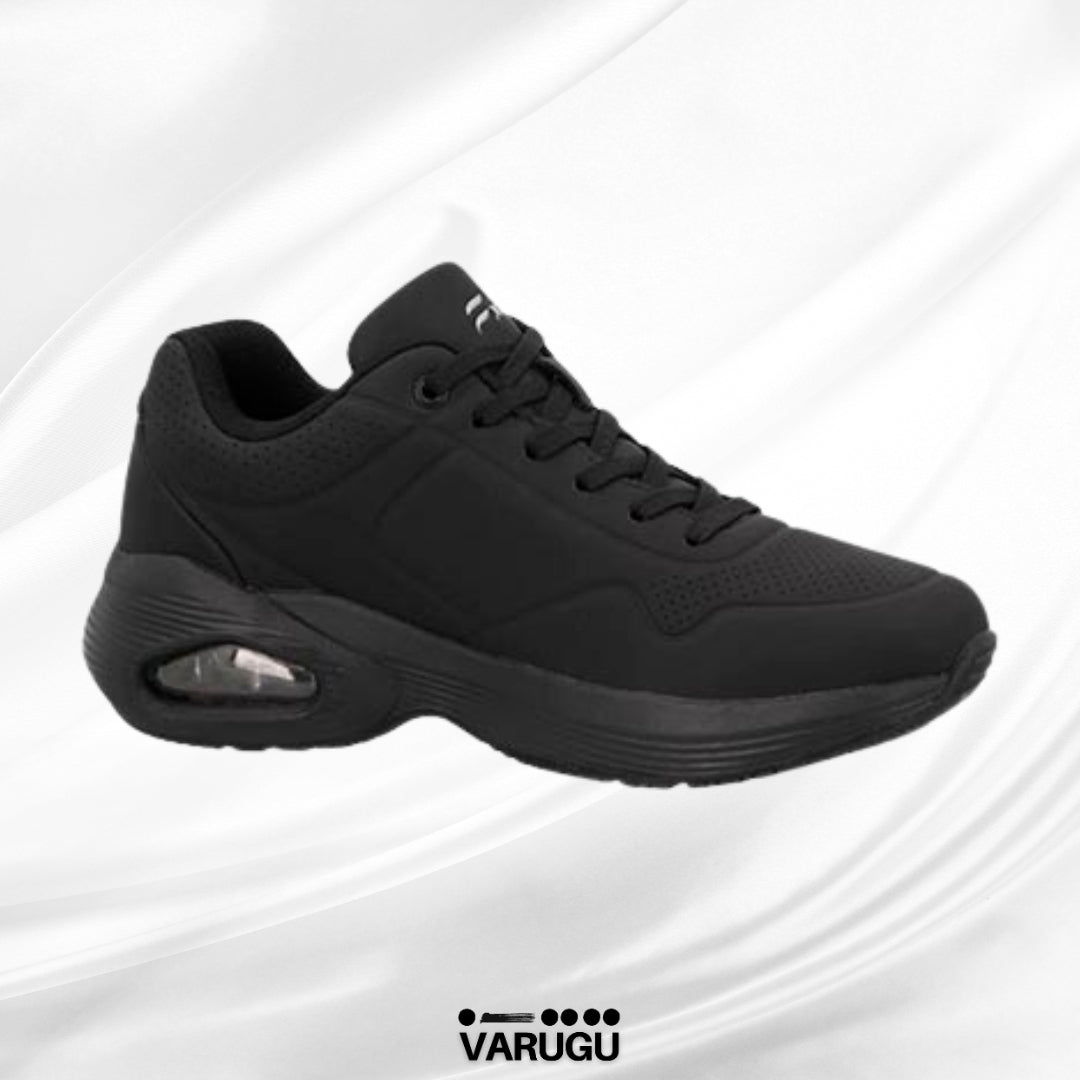 Tenis Flexi negros de mujer alto impacto