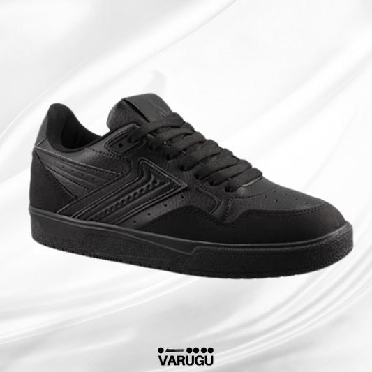 Tenis negros cómodos HGN para dama