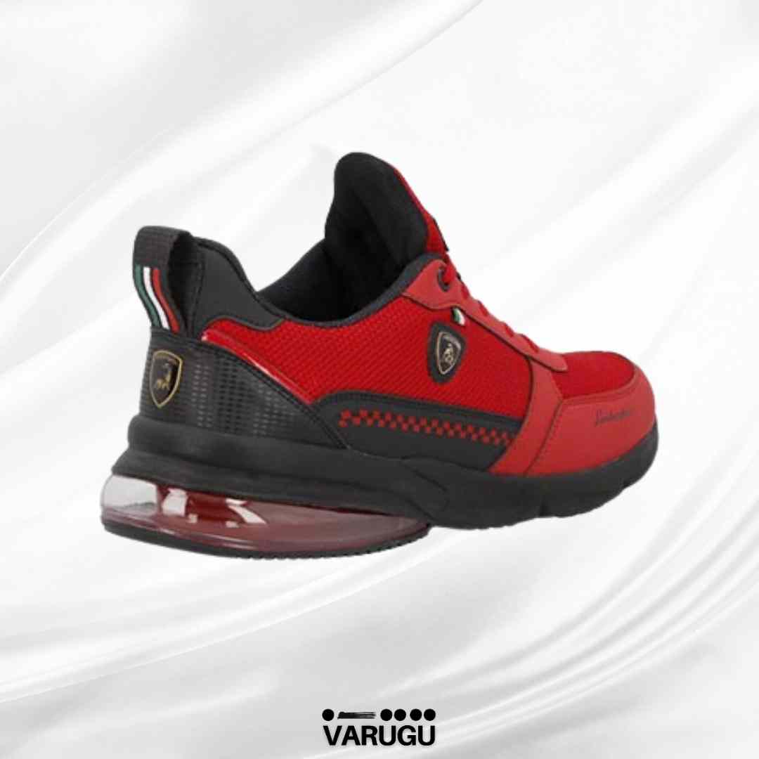 Tenis LAMBORGHINI color rojo para caballero 25