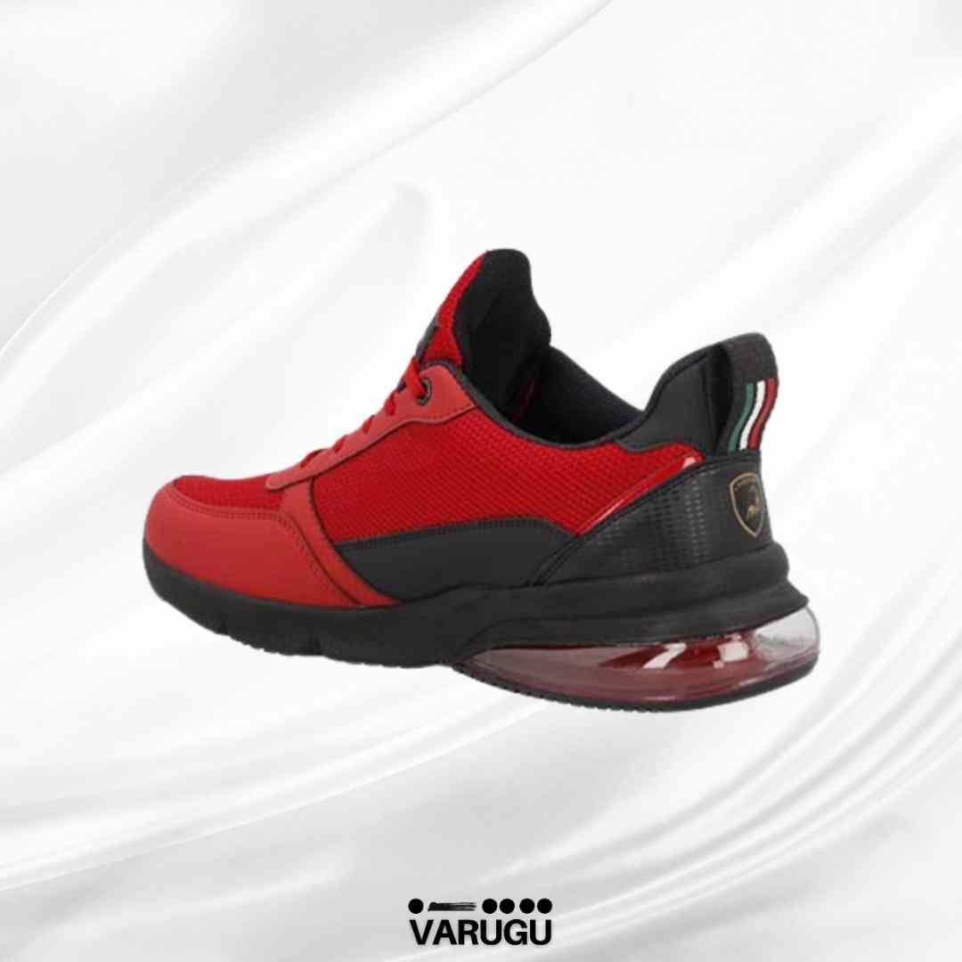 Tenis LAMBORGHINI color rojo para caballero 25