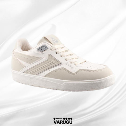 Tenis modernos color latte HGN para dama