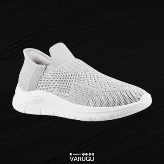 Tenis gris uso diario para damas