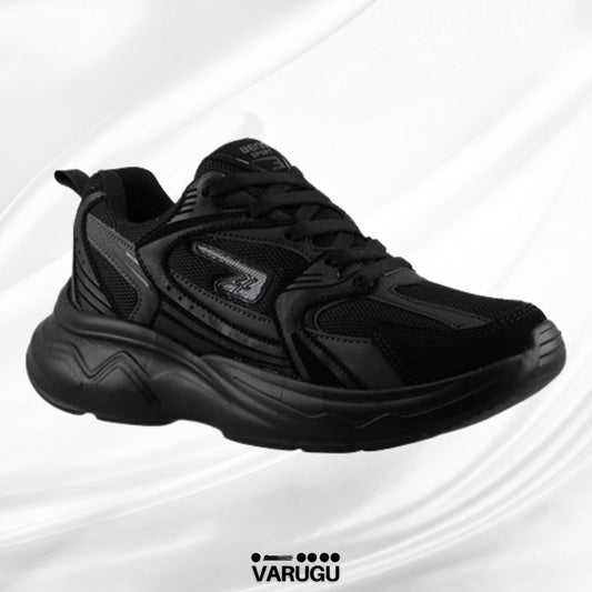 Tenis negros BENN SPORT malla Flow para dama