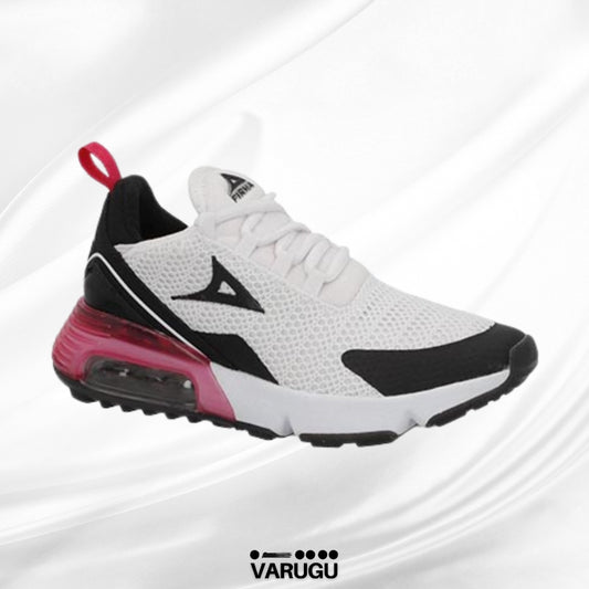 Tenis PIRMA blancos con suelas dentadas para dama