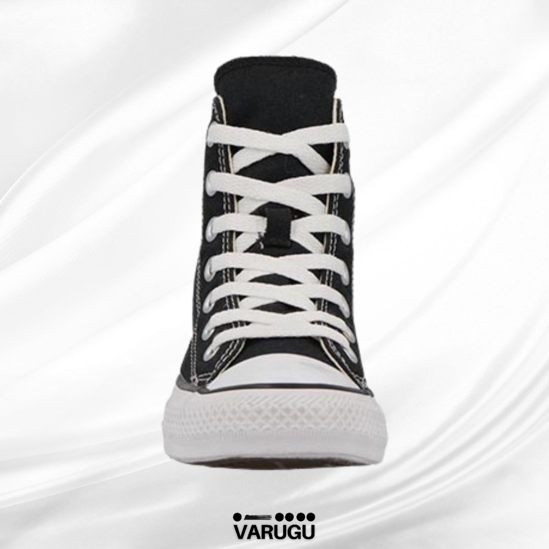 Tenis CONVERSE tipo botín negros de mujer