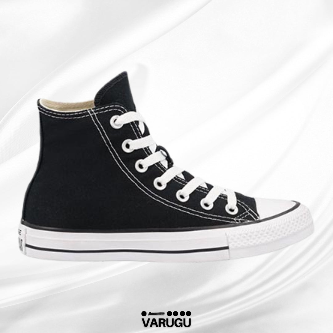 Tenis CONVERSE tipo botín negros de mujer