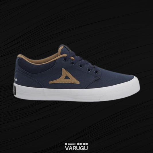 Tenis para hombre azul marino con café marca PIRMA