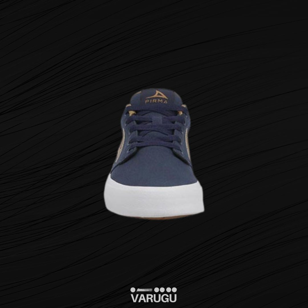 Tenis para hombre azul marino con café marca PIRMA