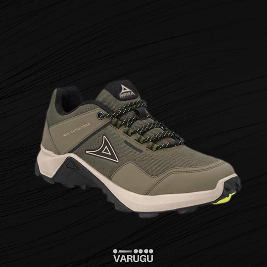 Tenis para ejercicio color verde militar para hombre