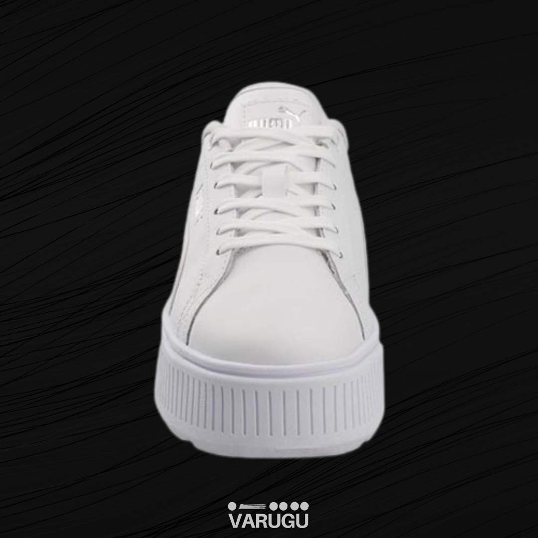 Tenis PUMA para dama en color blanco de suela alta