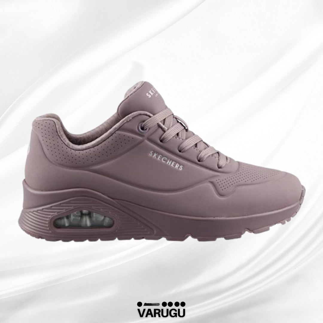Tenis Skechers malva mujer