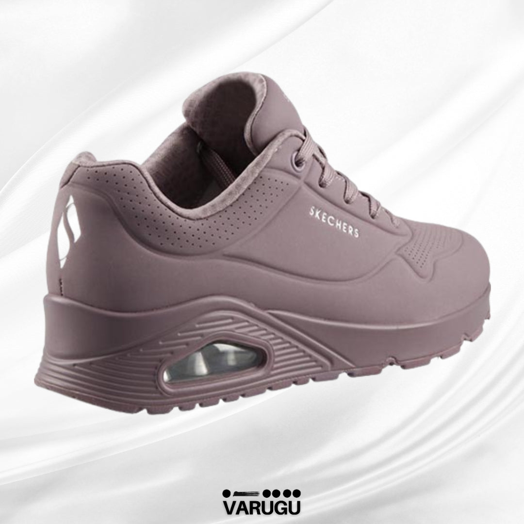 Tenis Skechers malva mujer