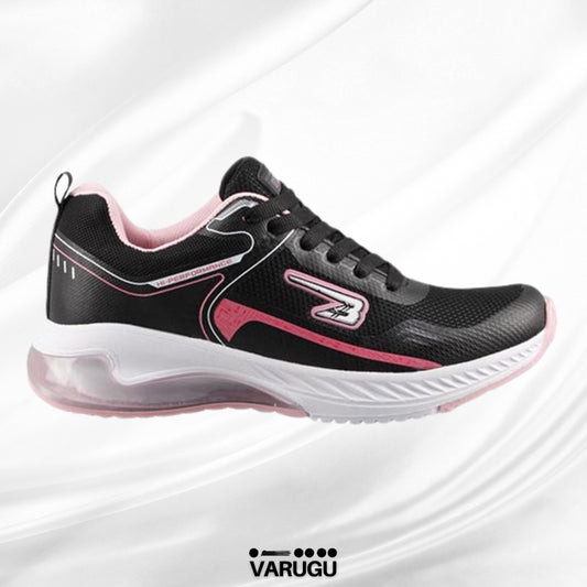 Tenis negros malla makking para dama